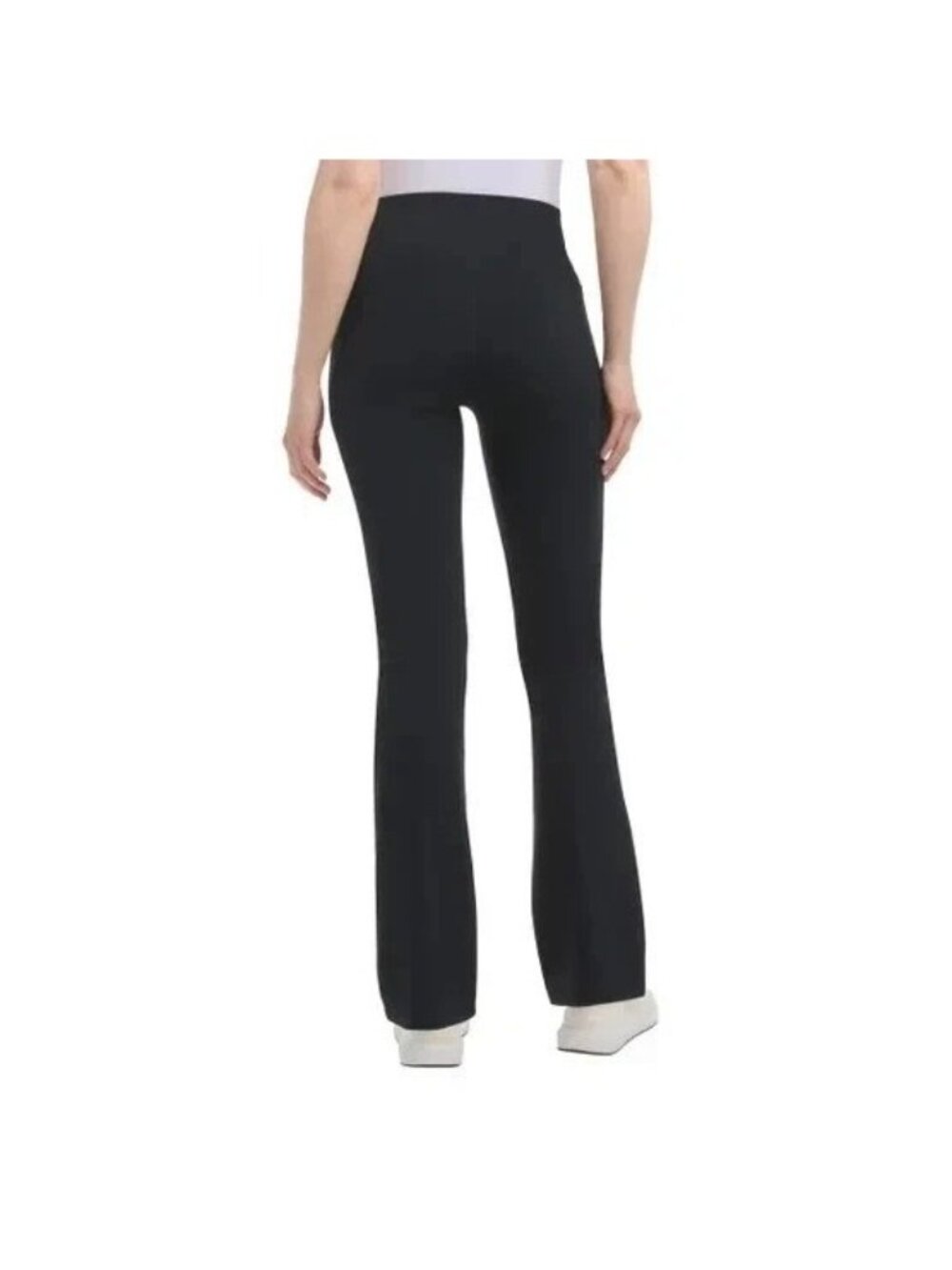 NWT Jockey Women's S Black Yoga Pants High Waist Wide leg Pockets C0419 - Picture 2 of 13